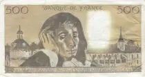 Frankreich 500 francs - Pascal - 07-06-1979 - Serial R.105