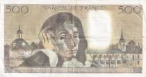 Frankreich 500 Francs - Pascal - January 5, 1984 - U.201 Series
