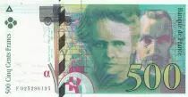 Frankreich 500 Francs - Pierre and Marie Curie - 1994 - Serial F.025