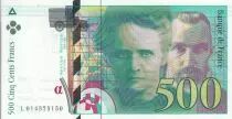 Frankreich 500 Francs - Pierre and Marie Curie - 1994 - Serial L.014