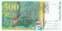 Frankreich 500 Francs - Pierre and Marie Curie - 1994 - Serial Q.015