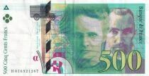 Frankreich 500 Francs - Pierre and Marie Curie - 1994 - Series H