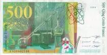 Frankreich 500 Francs - Pierre et Marie Curie - 1994 - Letter A - P.160a