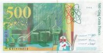 Frankreich 500 Francs - Pierre et Marie Curie - 1994