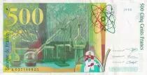 Frankreich 500 Francs - Pierre et Marie Curie - 1995 - Letter A - P.160