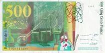 Frankreich 500 Francs - Pierre et Marie Curie - 1995 - Letter T - P.160