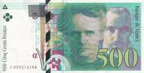 Frankreich 500 Francs - Pierre et Marie Curie - 1998 - Letter C - P.160
