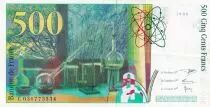 Frankreich 500 Francs - Pierre et Marie Curie - 1998 - Letter J - P.160