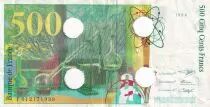 Frankreich 500 Francs - Pierre et Marie Curie - Cancelled - 1994 - Letter F - F.76.01