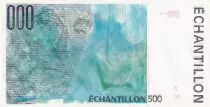 Frankreich 500 Francs - Ravel - Type Pierre & Marie Curie - Echantillon - 1995