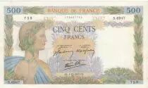 Frankreich 500 Francs - The peace- 01-10-1942 - Serial S.6947