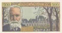 Frankreich 500 Francs - Victor Hugo - 07-01-1954 - Serial V.8