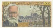Frankreich 500 Francs - Victor Hugo - 10-07-1958 - Serial F.100
