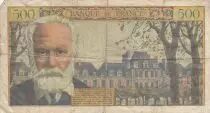 Frankreich 500 Francs - Victor Hugo - 30-10-1958 - Serial B.107