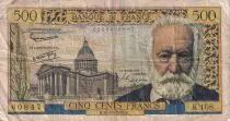 Frankreich 500 Francs - Victor Hugo - 30-10-1958 - Serial K.108