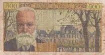 Frankreich 500 Francs - Victor Hugo - 30-10-1958 - Serial M.110 - P.133