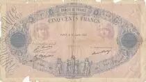 Frankreich 500 Francs Blue and Pink - 12-07-1926 - Serial S.803