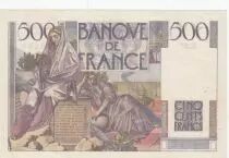 Frankreich 500 Francs Chateaubriand 06-09-1945 - Serial L.27 -  P. 129