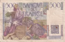 Frankreich 500 Francs Chateaubriand 19-07-1945- Serial C.8
