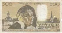 Frankreich 500 Francs Pascal - 03-02-1977 - Serial A.68 - aFine