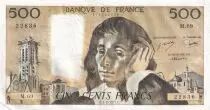 Frankreich 500 Francs Pascal - 03-02-1977 - Serial M.69 - VF