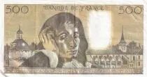 Frankreich 500 Francs Pascal - 03-02-1977 - Serial Q.72 - VF