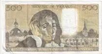 Frankreich 500 Francs Pascal - 03-11-1977 - Serial F.79 - VF - P.156d