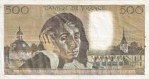 Frankreich 500 Francs Pascal - 05-12-1974 Serial G.46