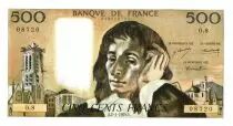 Frankreich 500 Francs Pascal - 1969-1-2 - O.8