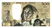 Frankreich 500 Francs Pascal - 1979-6-7 - W. 101
