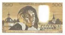 Frankreich 500 Francs Pascal - St Jacques Tower - 02-01-1969 - Serial X.10 - AU