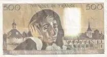 Frankreich 500 Francs Pascal - St Jacques Tower - 03-01-1985 - Serial G.215 - VF