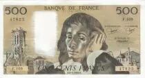 Frankreich 500 Francs Pascal - St Jacques Tower - 03-04-1980 - Serial F.109 - VF