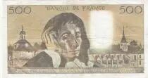 Frankreich 500 Francs Pascal - St Jacques Tower - 03-04-1980 - Serial Z.110 - VF