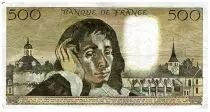 Frankreich 500 Francs Pascal - St Jacques Tower - 06-01-1972 - Serial B.29