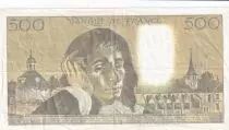 Frankreich 500 Francs Pascal - St Jacques Tower - 07-01-1993  - Serial  Z.397- VF