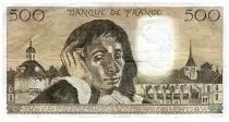 Frankreich 500 Francs Pascal - St Jacques Tower - 08.01.1981 - Serial H.136 - Fay.71.23