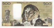 Frankreich 500 Francs Pascal - St Jacques Tower - 1969