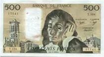 Frankreich 500 Francs Pascal - various dates 1981 to 1993