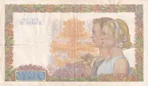 Frankreich 500 Francs Pax with wreath - 02-01-1942 Serial R.4224