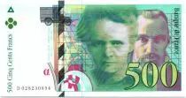 Frankreich 500 Francs Pierre and Marie Curie - 1994 Serial D.28