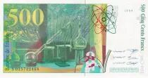 Frankreich 500 Francs Pierre and Marie Curie - 1994 WITHOUT SECURITY TREAD