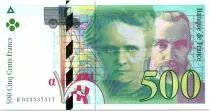 Frankreich 500 Francs Pierre and Marie Curie - 1995 Serial R.033