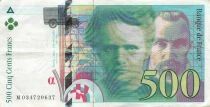 Frankreich 500 Francs Pierre et Marie Curie - 1995 - S&eacute;rie M.034