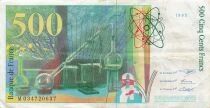 Frankreich 500 Francs Pierre et Marie Curie - 1995 - S&eacute;rie M.034