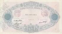 Frankreich 500 Francs Pink and Blue - 25-06-1936 Serial S.2323 - F to VF