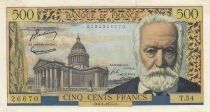 Frankreich 500 Francs Victor Hugo - 06-01-1955 - Series T.54