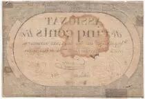 Frankreich 500 Livres 20 Pluviose An II (8.2.1794) - Sign. Crosnier
