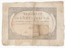Frankreich 500 Livres 20 Pluviose An II (8.2.1794) - Sign. Rolin