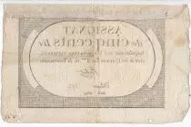 Frankreich 500 Livres 20 Pluviose An II (8.2.1794)